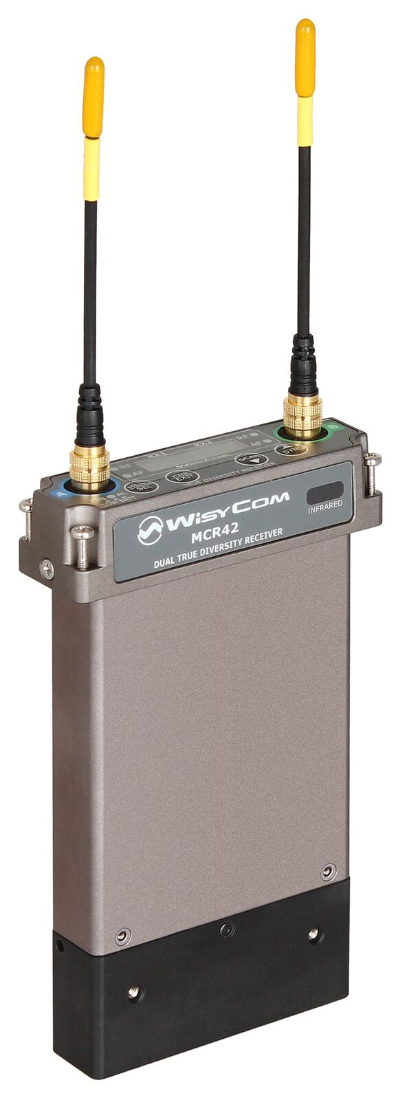 Wisycom MCR42 DUAL TRUE DIVERSITY RECEIVER